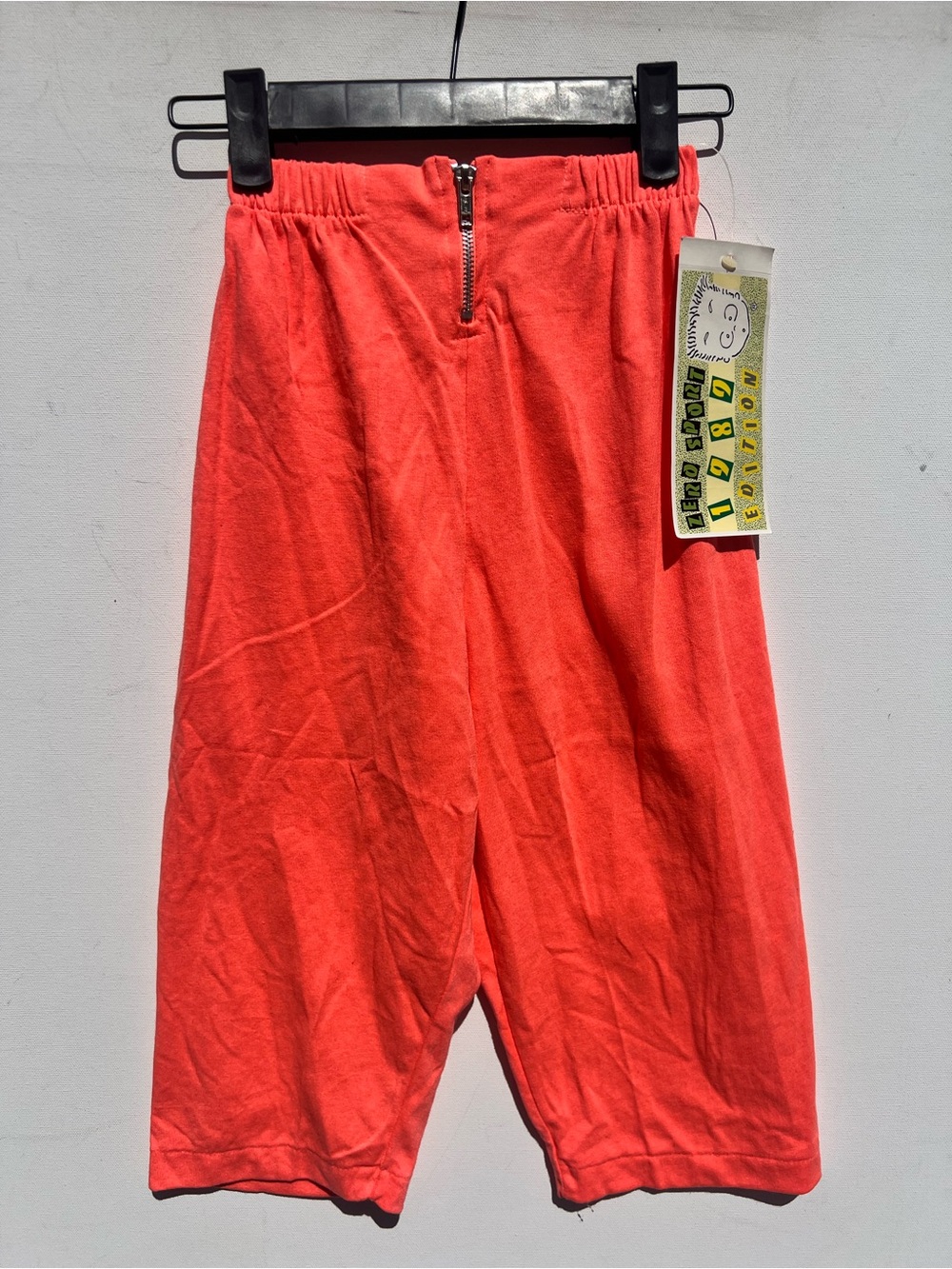 Nwt zero sport 1989 edition neon kids pants 80s vintage  retro baggy small